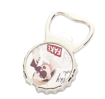 Bottle Opener Magnet Round